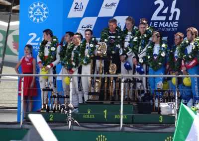 24H Le Mans podium